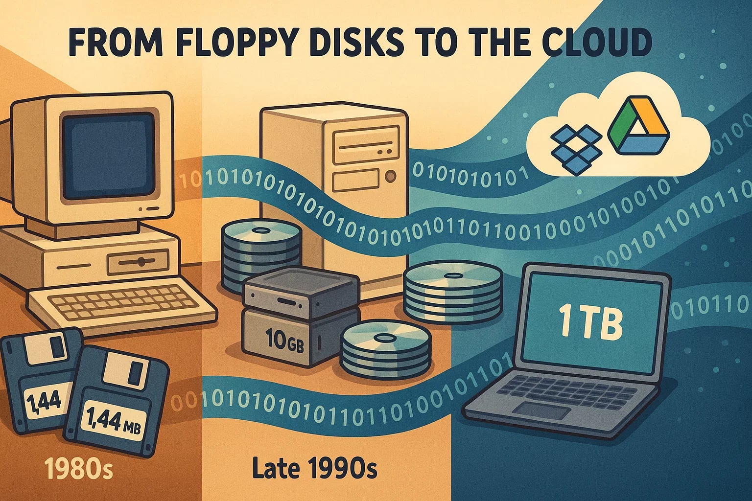 バイトからテラバイト変換ツール