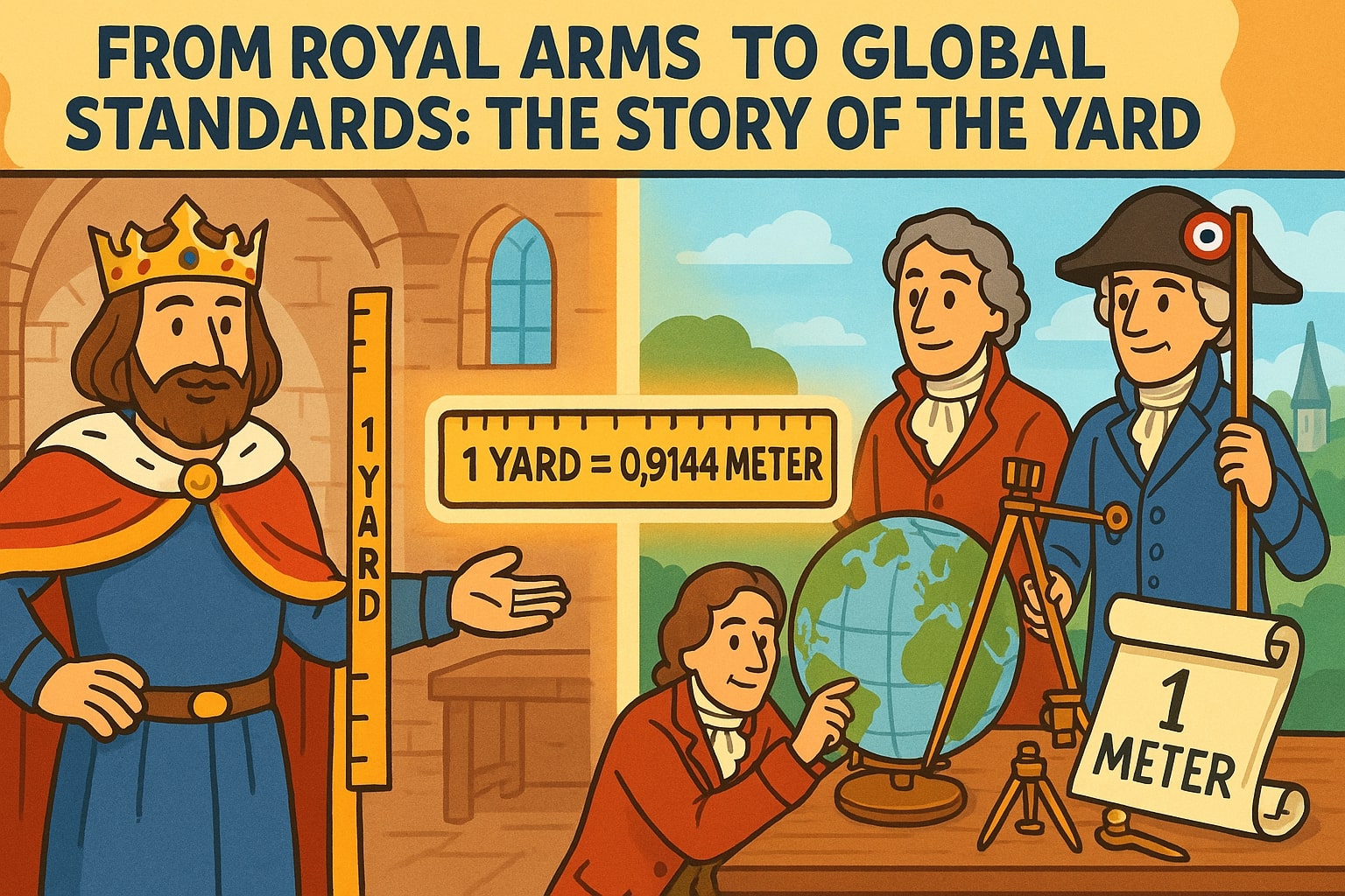 ヤードからメートル変換ツール