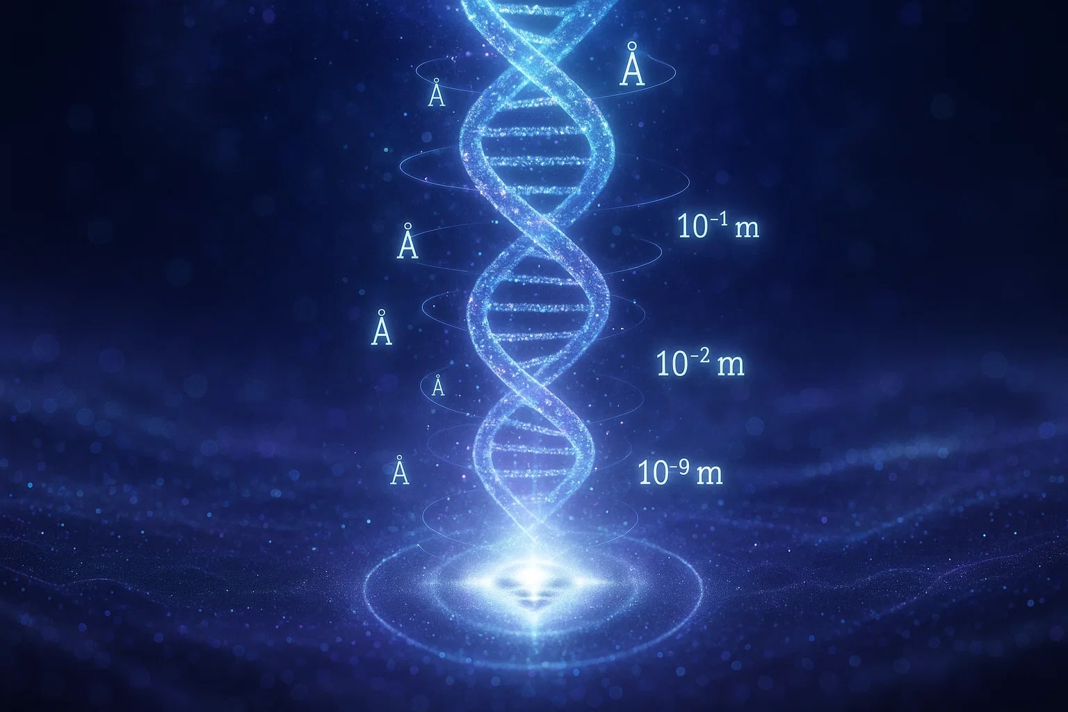 オングストロームからメートルへの変換ツール