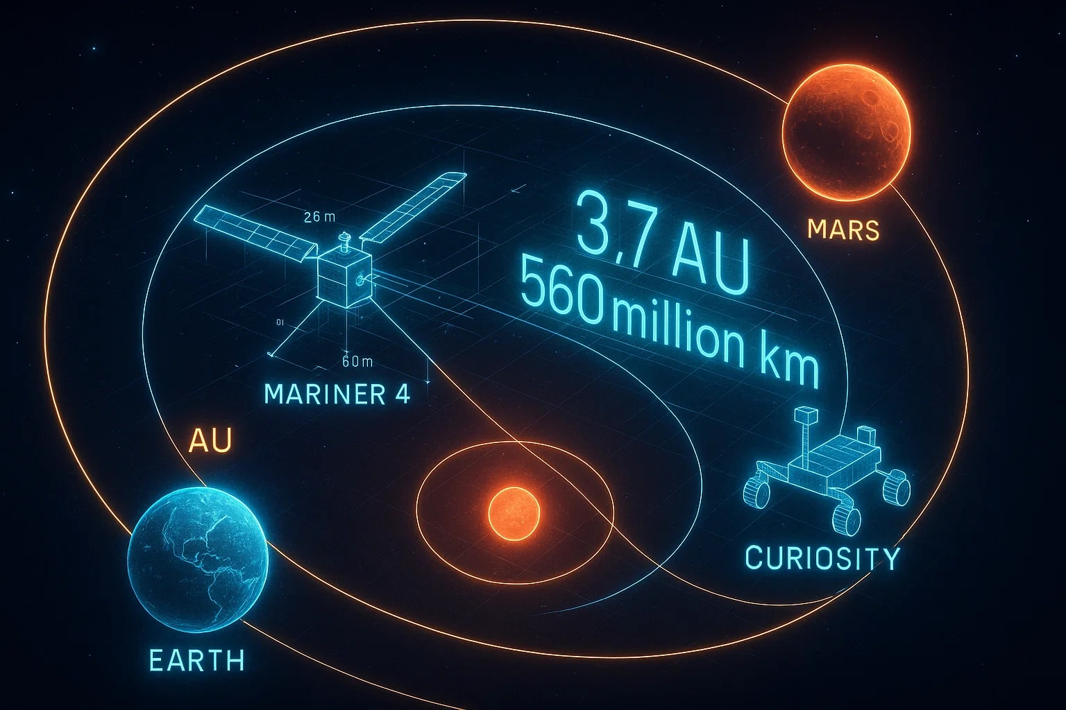 天文単位からメートル変換ツール