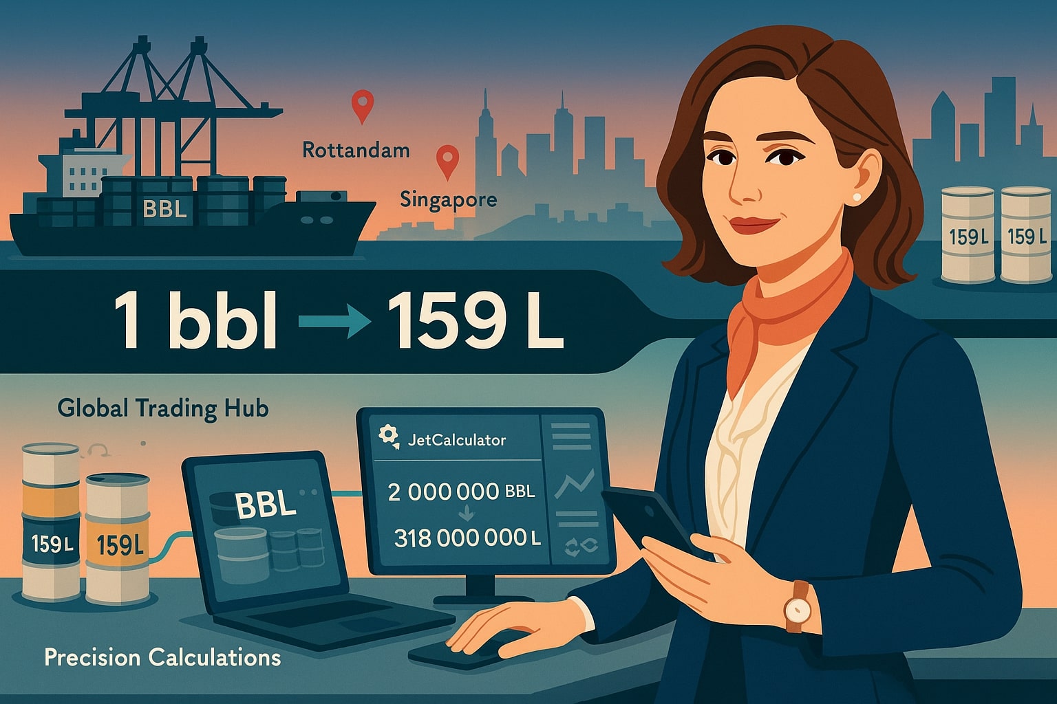 バレル(原油)からリットル変換ツール