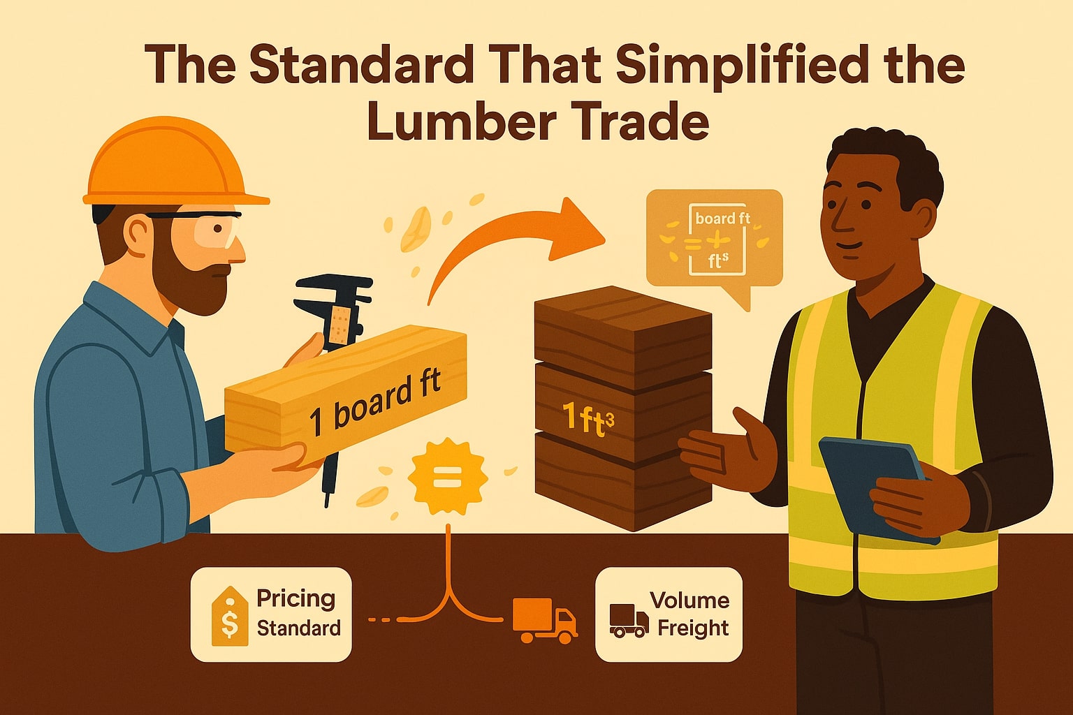 ボードフィートから立方フィートへの換算ツール