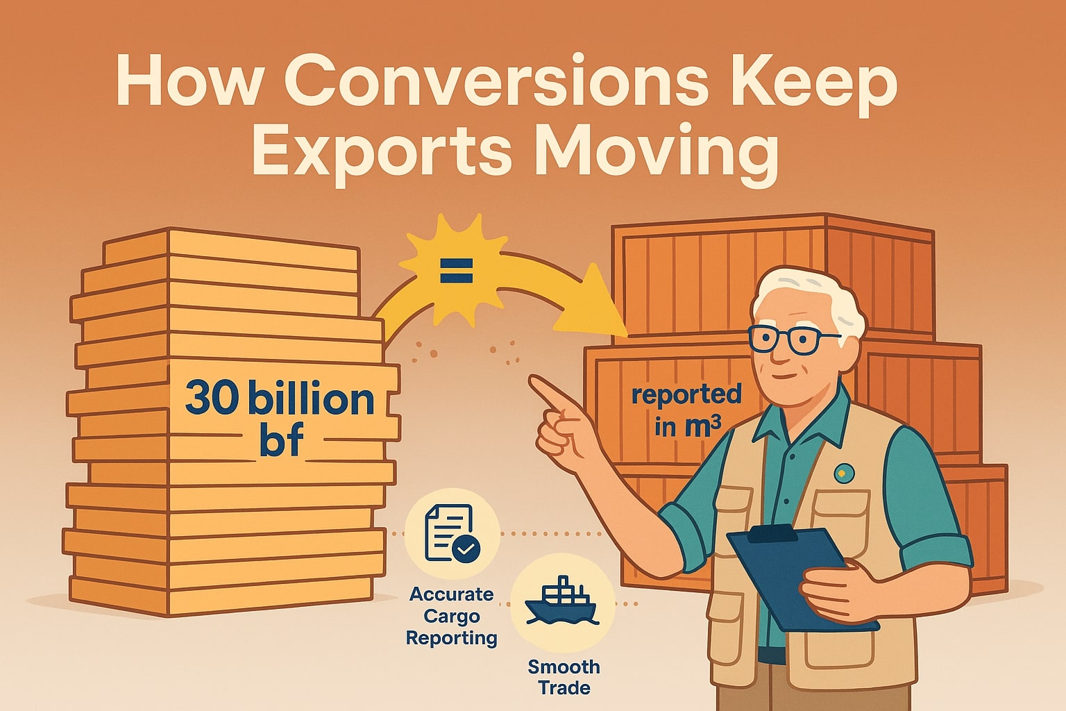 ボードフィートから立方メートルの換算ツール