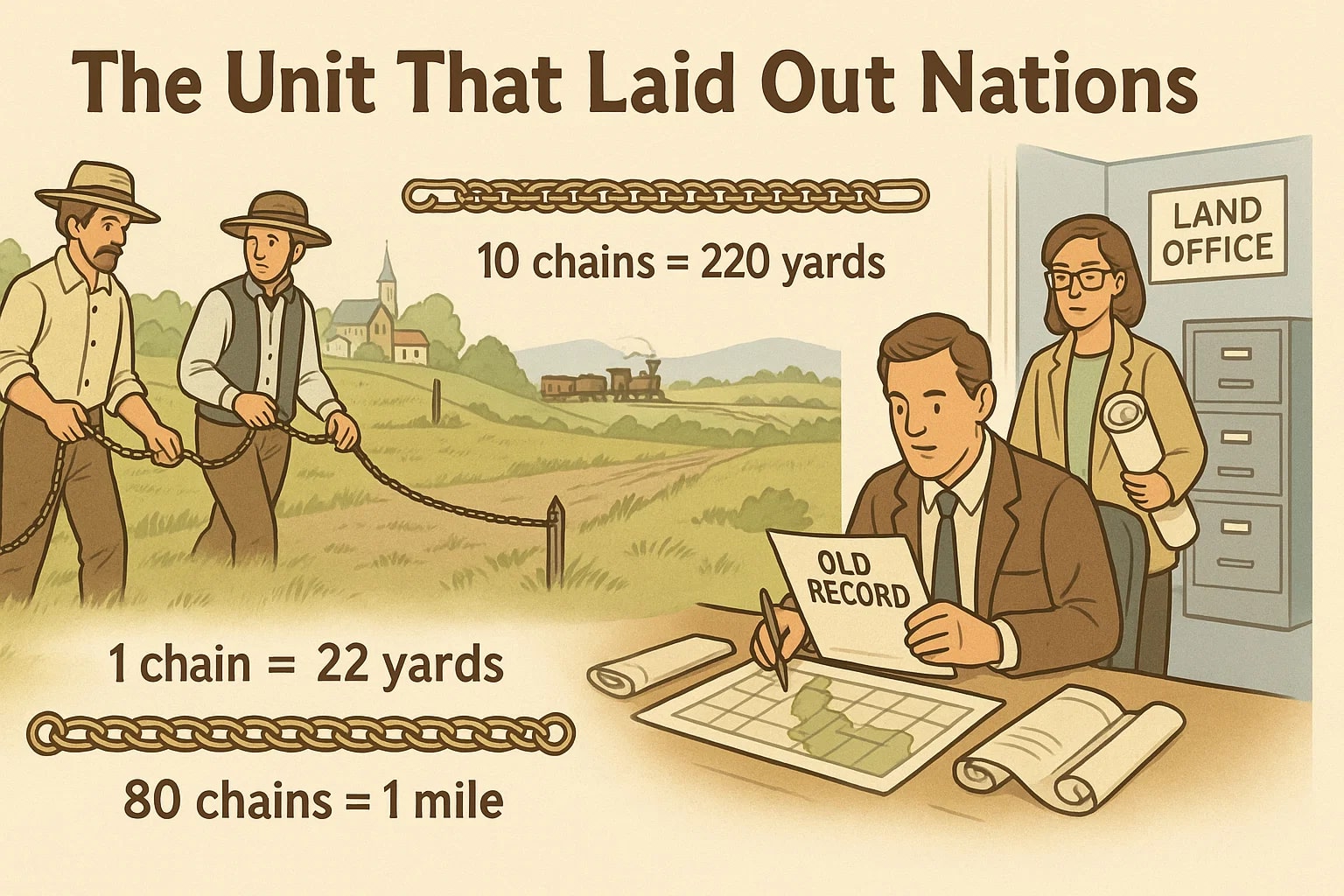 Chain to Yard Converter