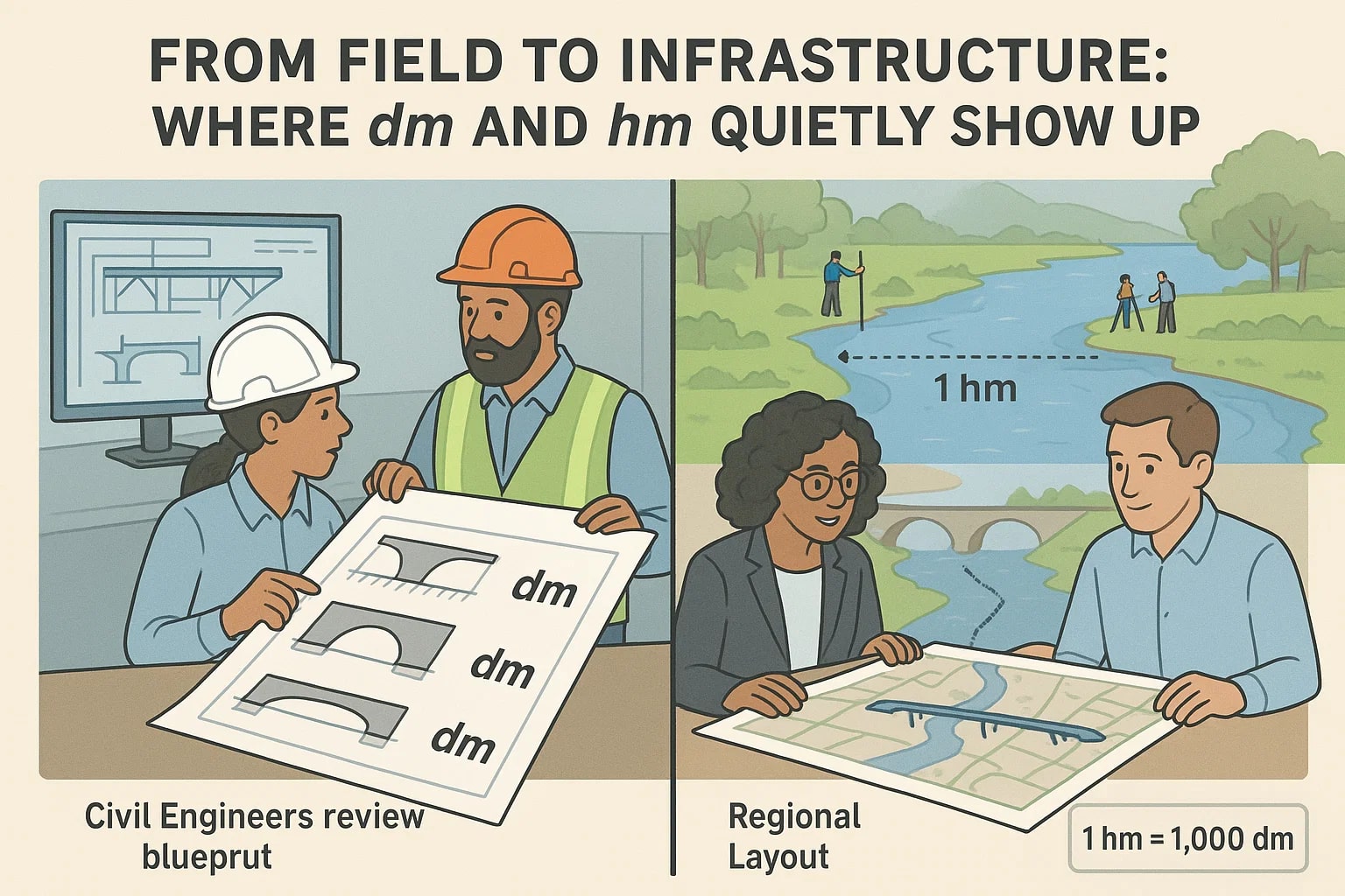 デシメートルからヘクトメートルへの変換ツール