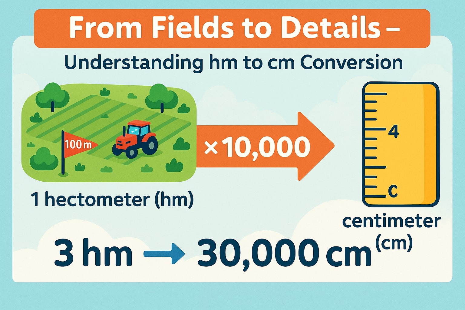  ヘクトメートルからセンチメートルの変換ツール