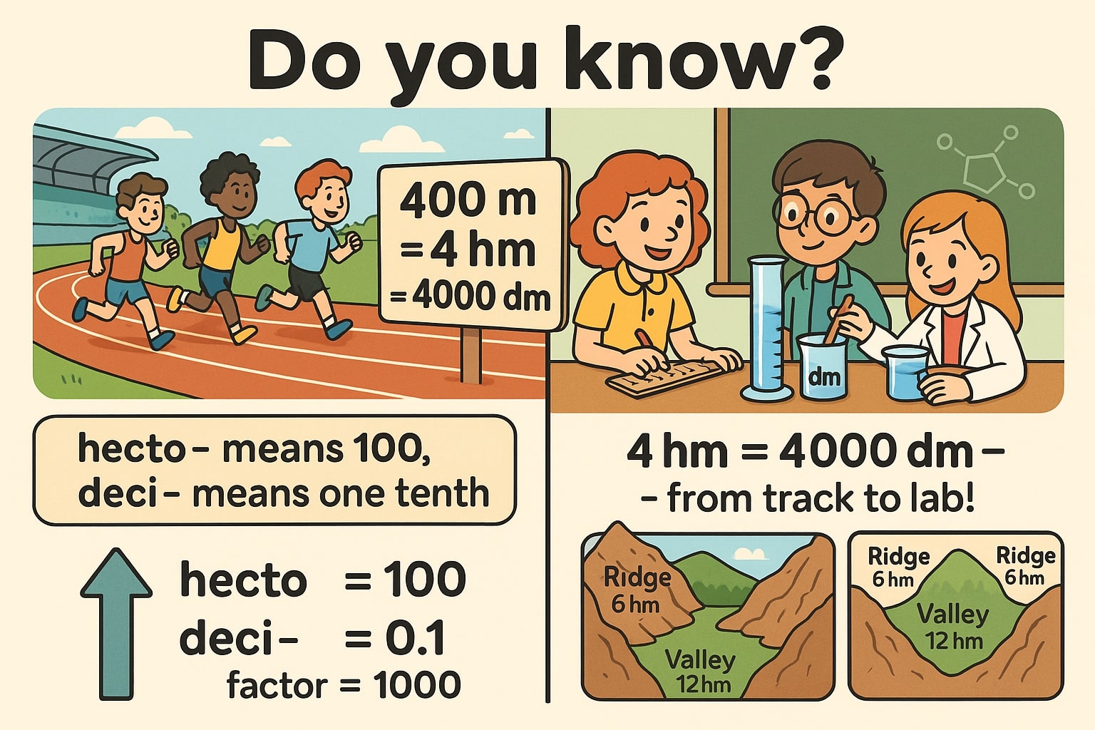ヘクトメートルからデシメートルへの変換ツール