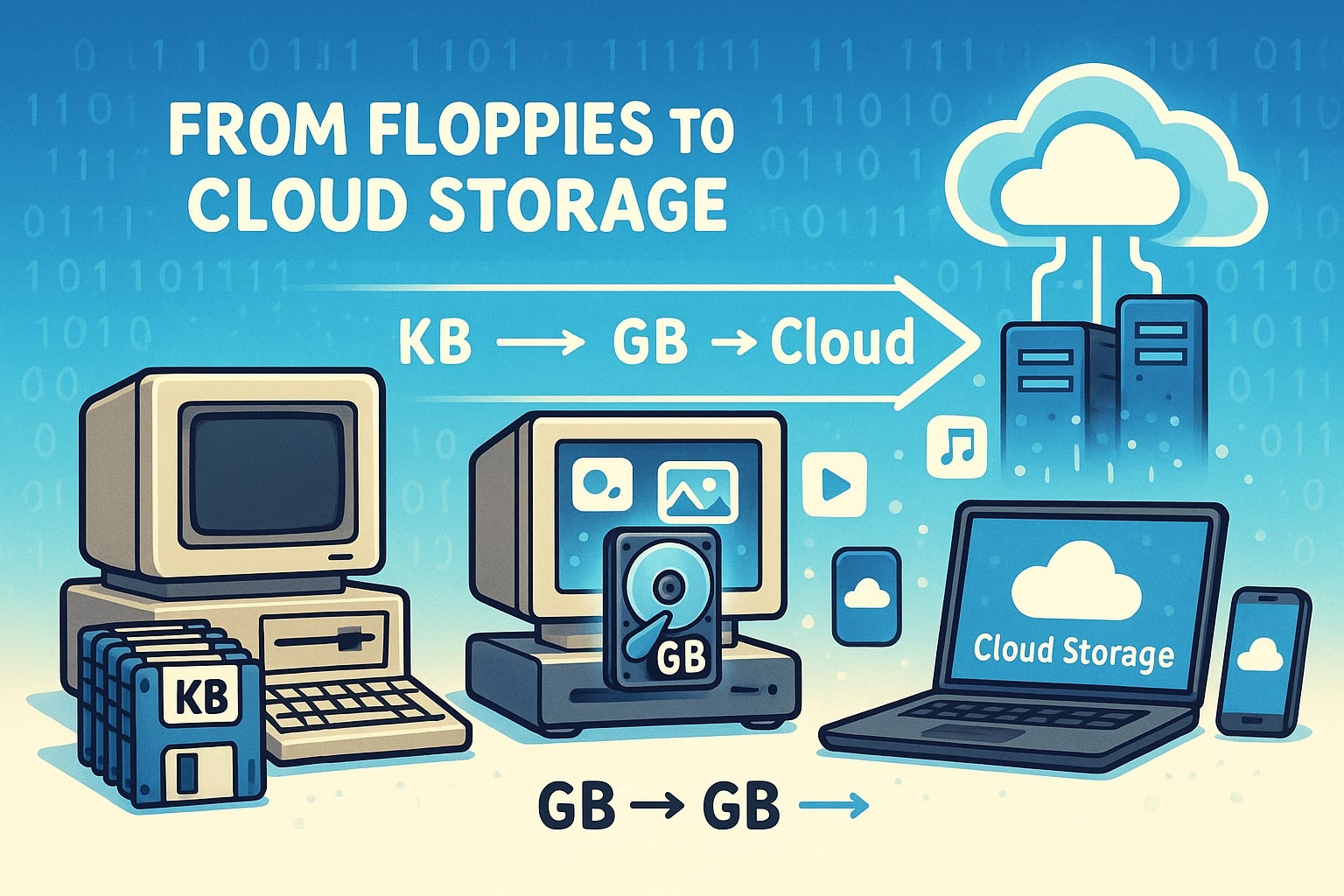キロバイトからギガバイトの変換ツール