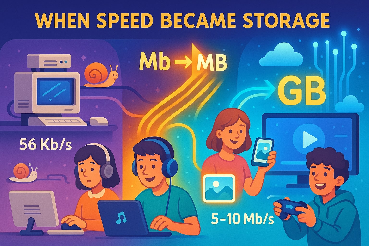 メガビットからメガバイトへの変換ツール