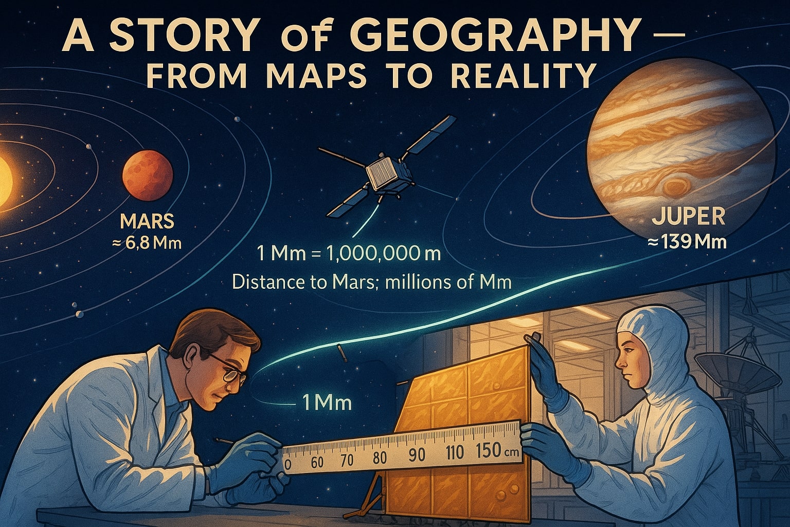 メガメートルからセンチメートルへの変換