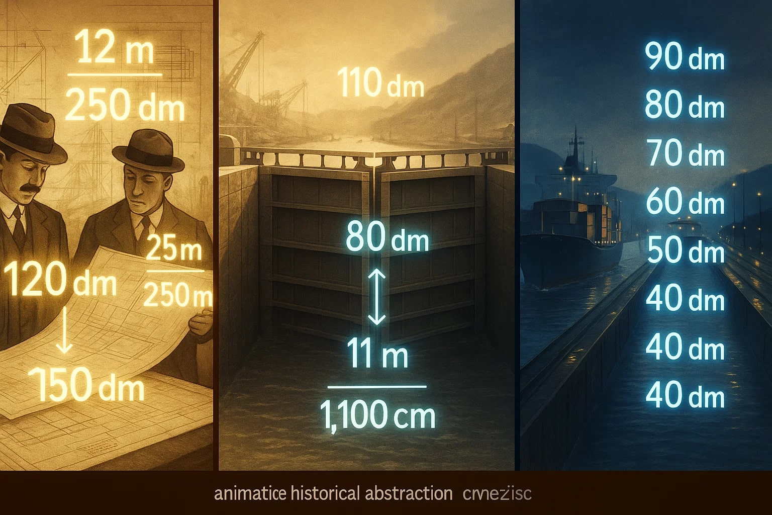 メートルからデシメートル変換ツール