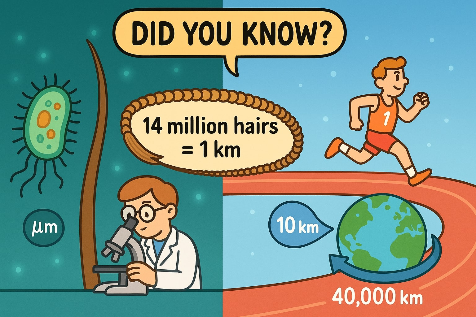 マイクロメートルからキロメートルへの変換ツール