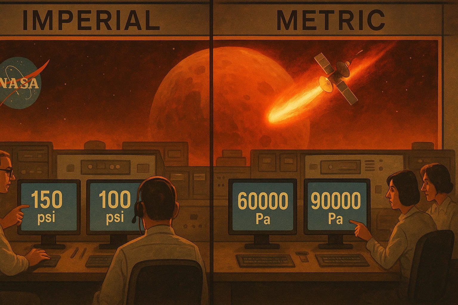 ポンド毎平方インチからパスカルへの換算ツール