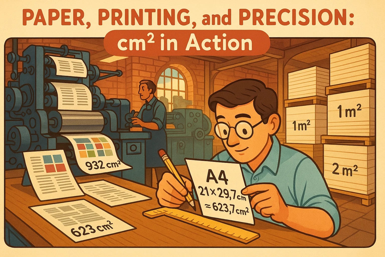 平方メートルから平方センチメートルへの変換ツール