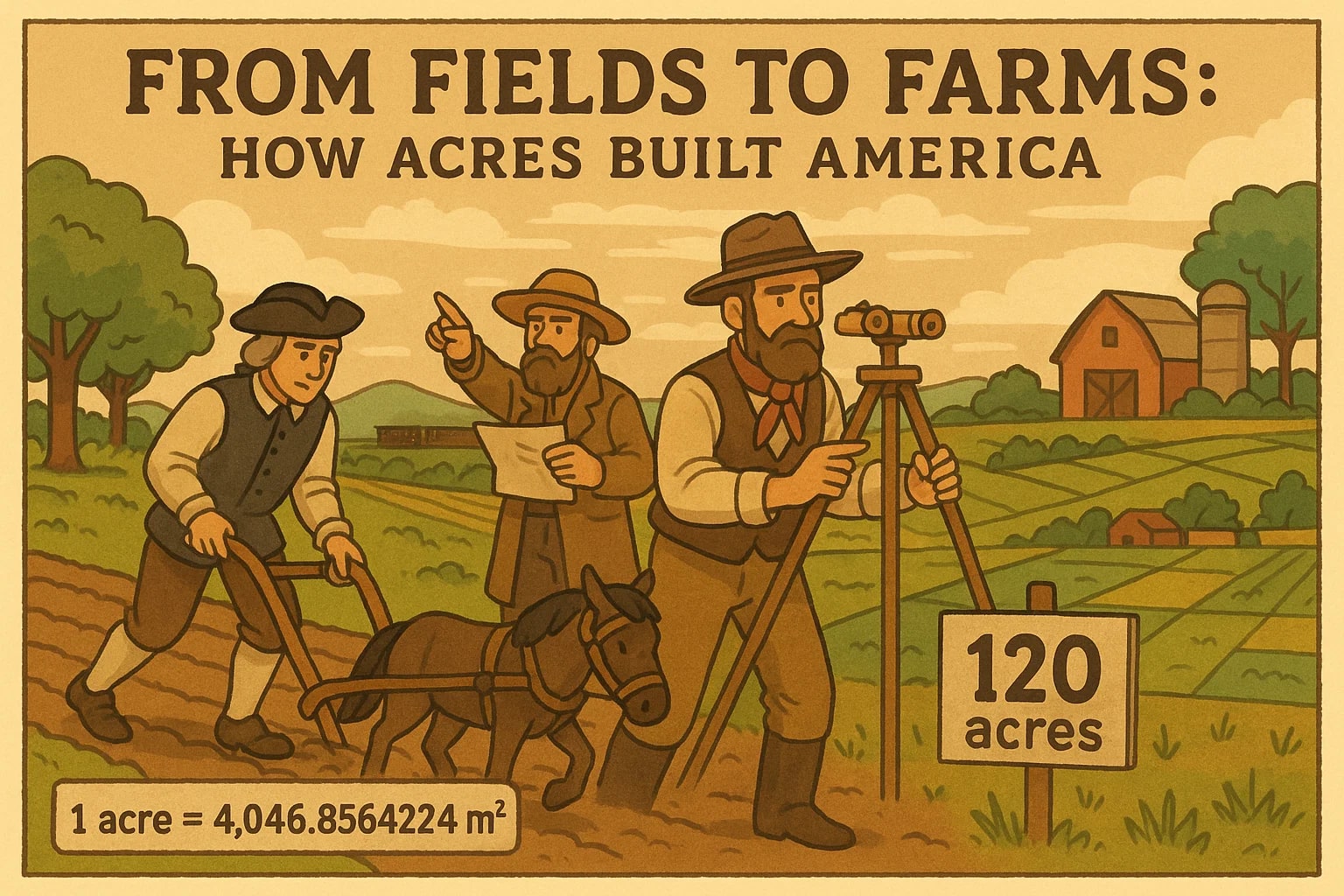 平方メートルからエーカーへの換算ツール